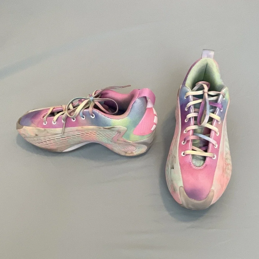 Adidas AE 1 Low Cotton Candy Anthony Edwards Mens Shoes Size 8 AQ4918